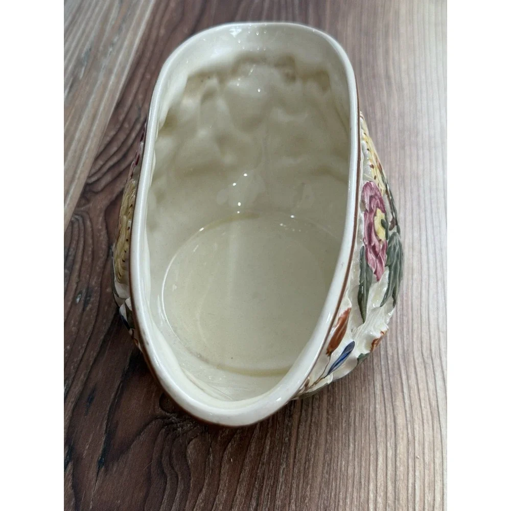 H.J. Wood Indian Tree Decorative Center Bowl Burslem England 9